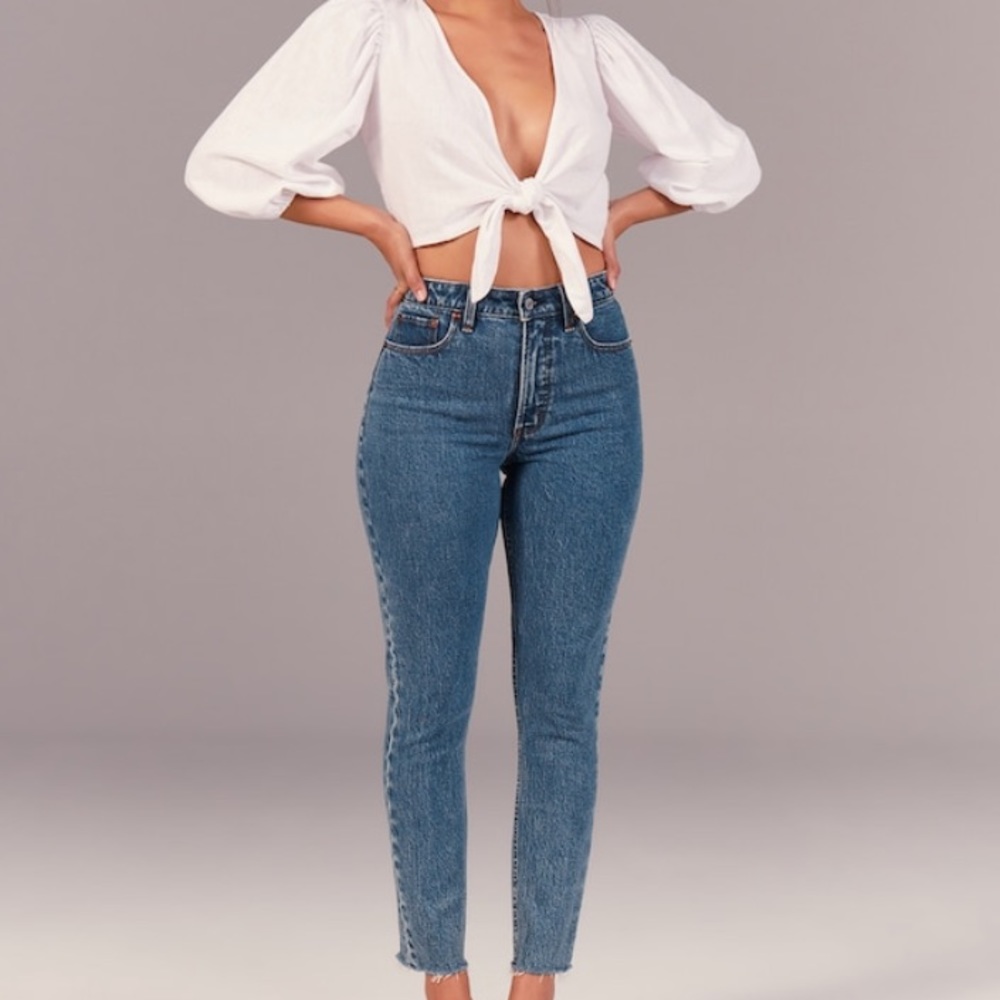 Curve Love High Rise Skinny Jeans Medium Wash